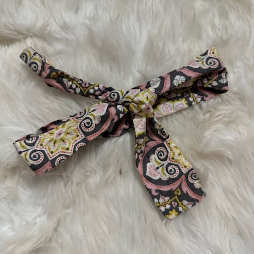 Pink Paisley Knot Headband  - women's  7471  Handmade NWT Boutique